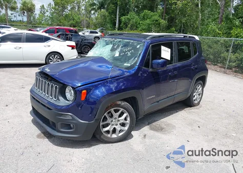 2017 Jeep Renegade Latitude Fwd из США, поврежденный, VIN ZACCJABB8HPF94891